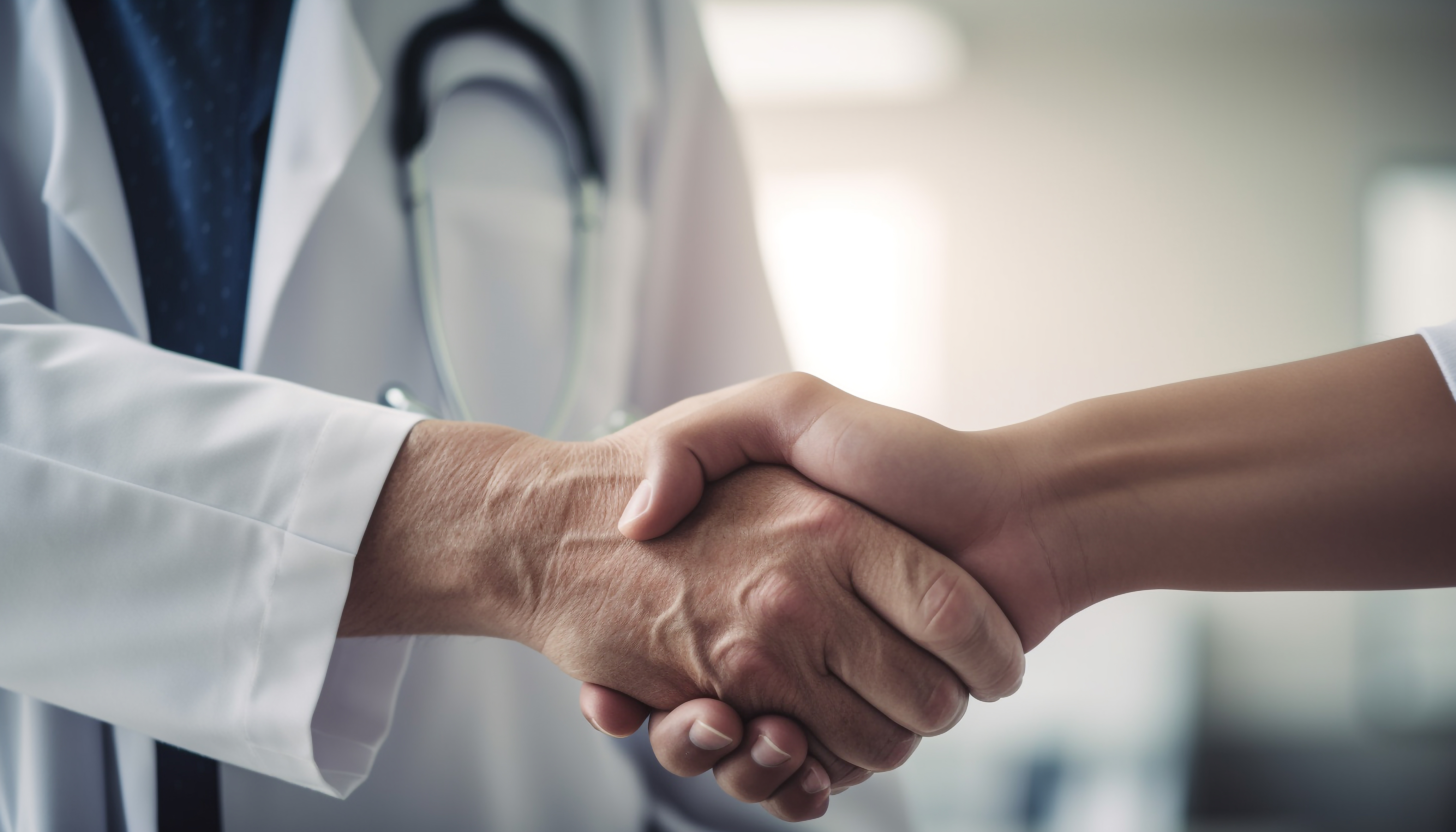 Healthcare professional using digital patient portal